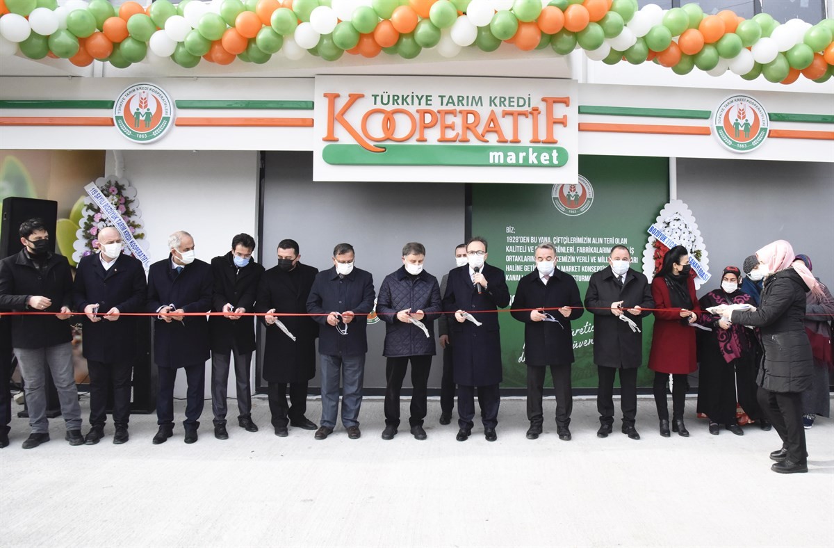 Tarım Kredi Kooperatif Market’in 703’üncü şubesi Bozüyük’te açıldı